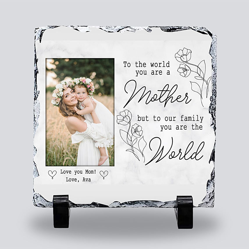 Mothers World Personalize Frame: Personalized Gifts for Mother's Day