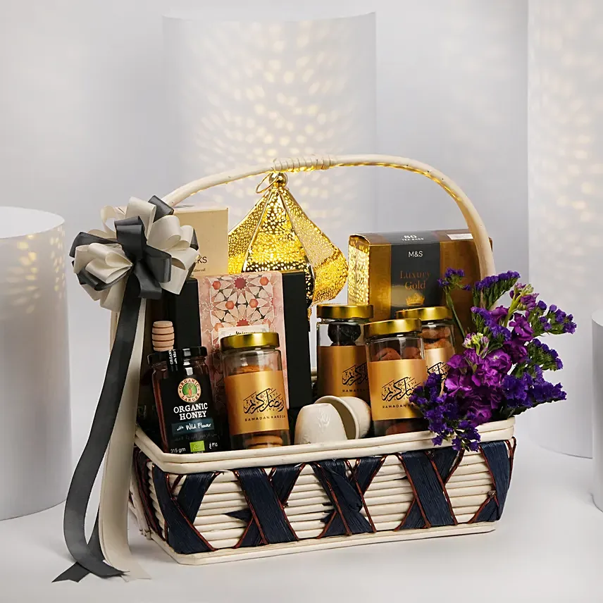 Blessing Of Holy Month Gift Basket: Eid Gift Ideas