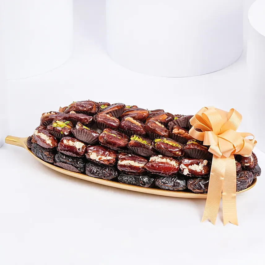 Premium Assorted Dates Platter: Ramadan Gifts to Abu Dhabi