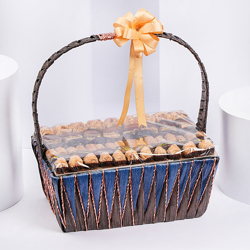 Stuffed Dates and Baklava Basket: Ramadan Gift Ideas