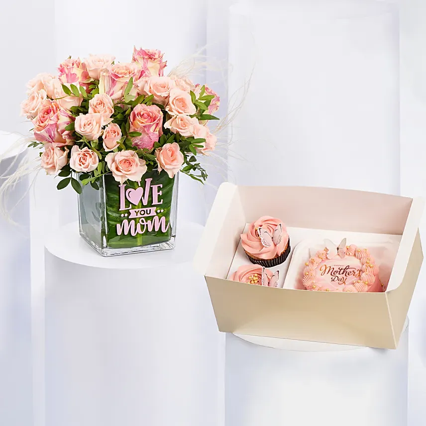 You Are My Treasure Mom Love You And Cakes Combo: 