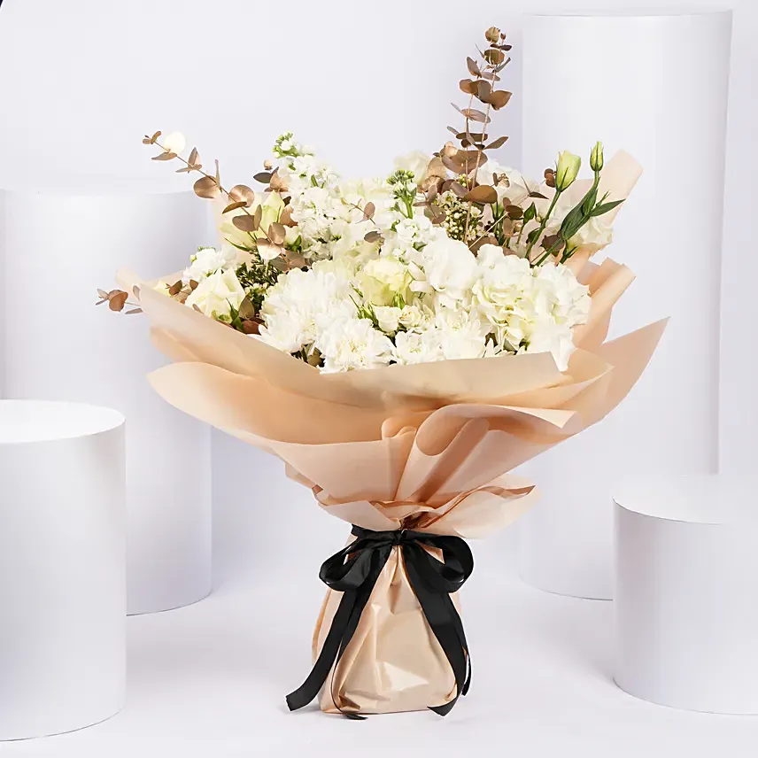 Peaceful Ramadan Wishes Flower Bouquet: Gifts Offers