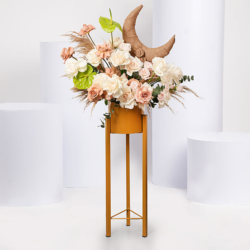 Blessed Month Flowers Stand: Eid Flowers