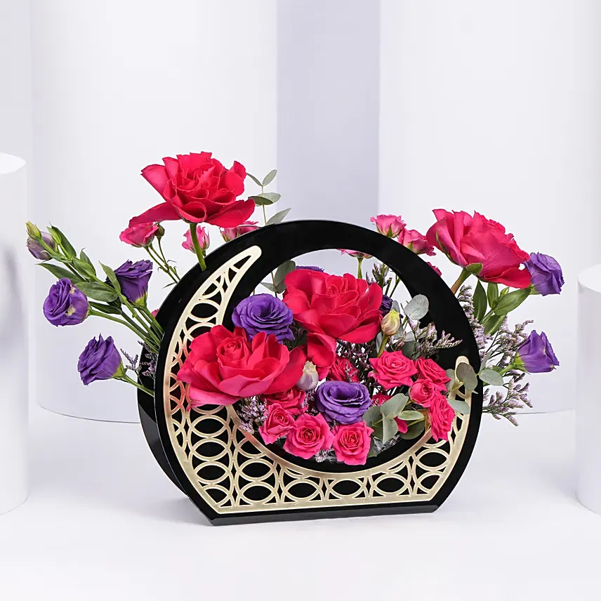 Colorful Blossoms Arrangement: Eid Al Adha Gifts