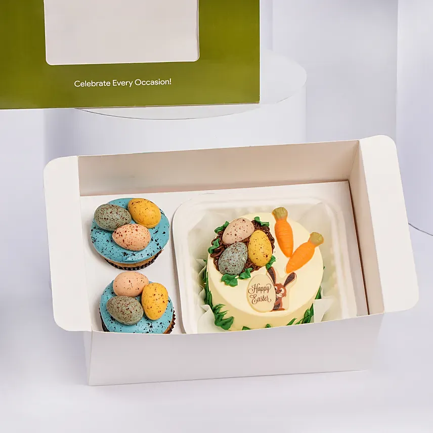 Easter Bento Cake And Cupcakes: Easter Cakes in Dubai