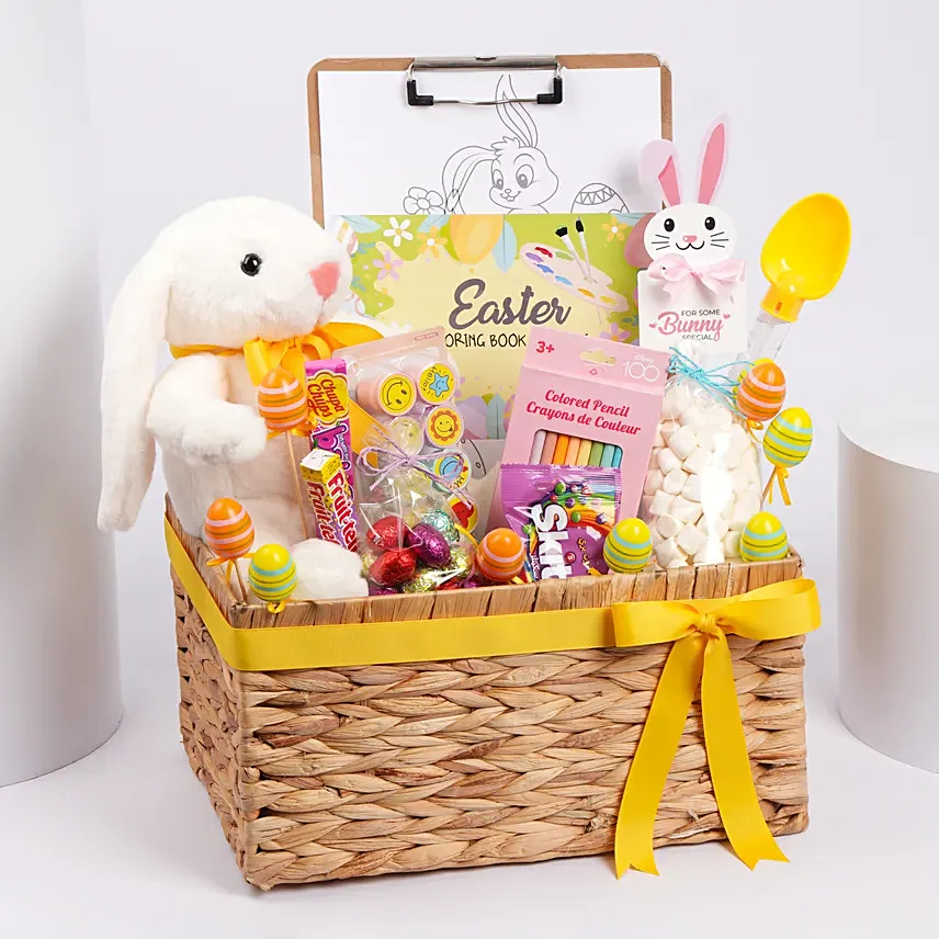 Basketful Of Easter Joy: Basket Arrangements