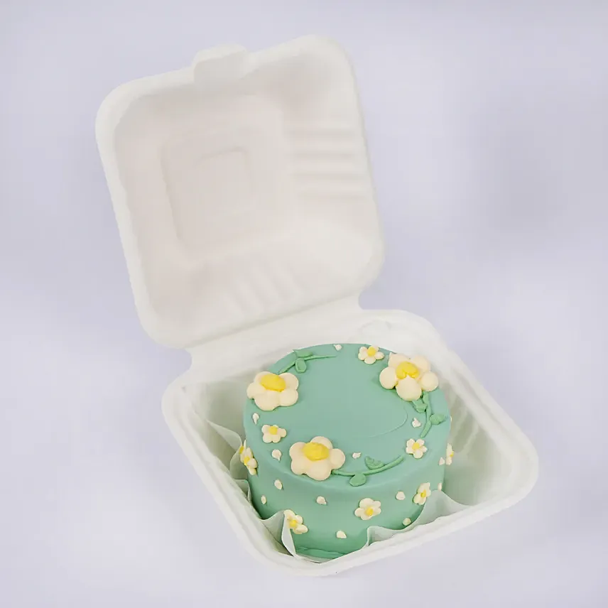 Daisy Theme Bento Cake: Mono Cakes