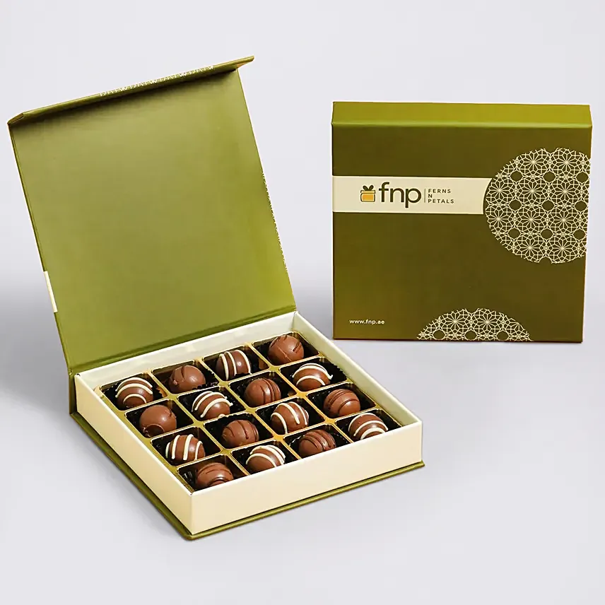 Box of Gourmet Chocolate: Round The Clock Delivery Gifts