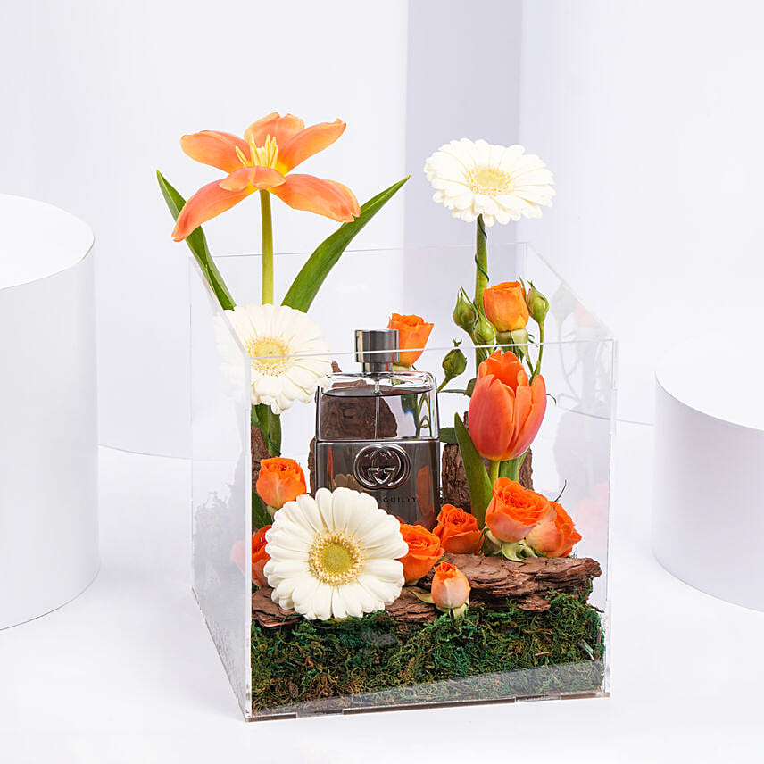 Gucci Gulity with Blooms: Valentine's Day Gift Hampers for Boyfriend