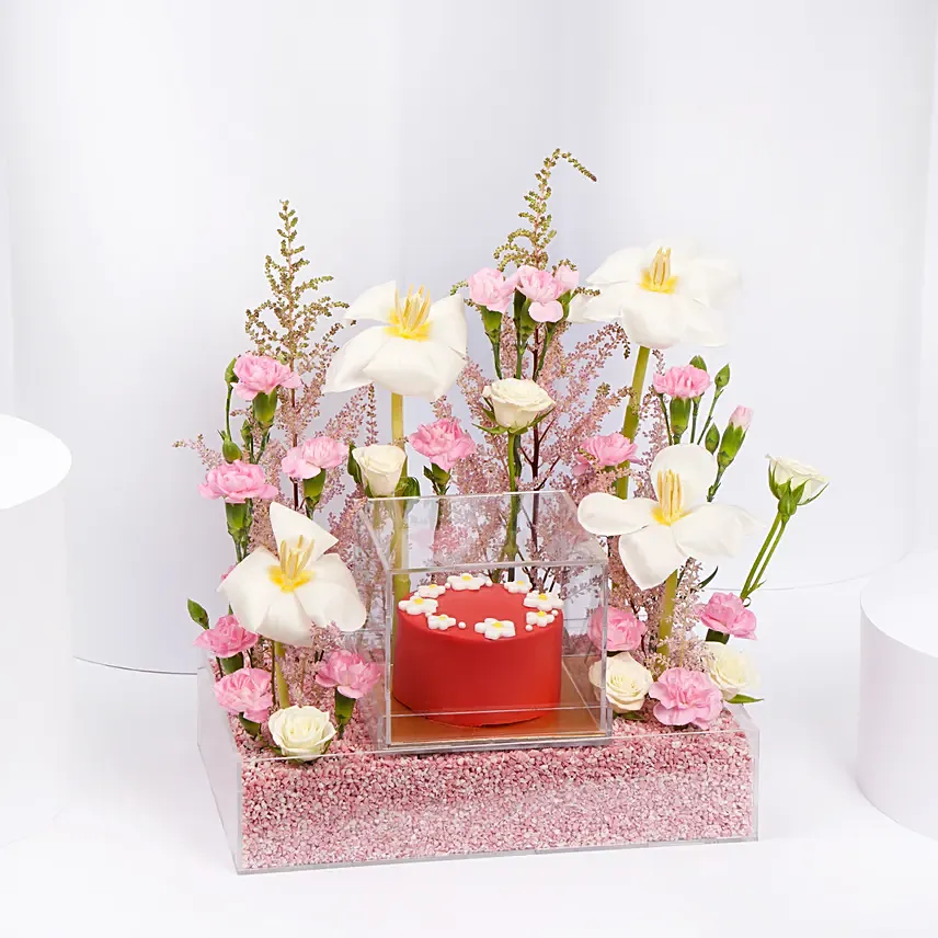 Hues of Pink: Birthday Flowers & Cakes