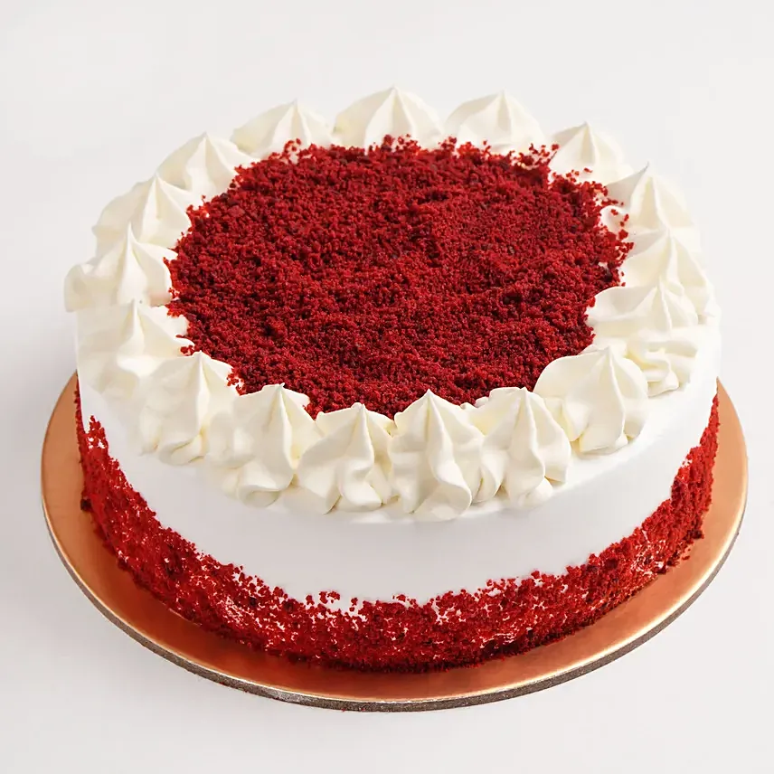 Creamy Red Velvet Cake: Gifts to UAE from India