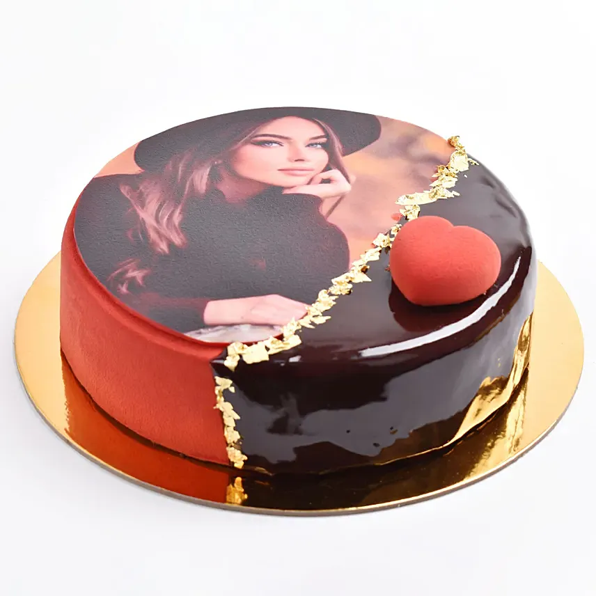 Dream Choco Photo Cake: Birthday Photo Cakes