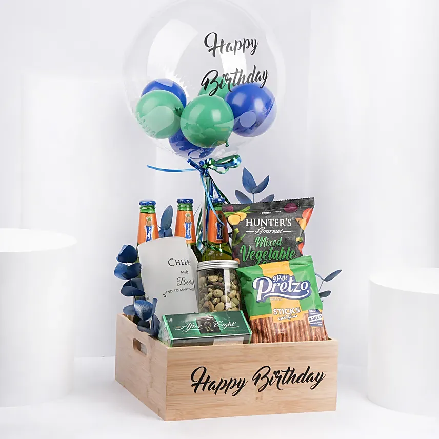 Birthday Sparkling Celebrations Hamper: Birthday Gifts
