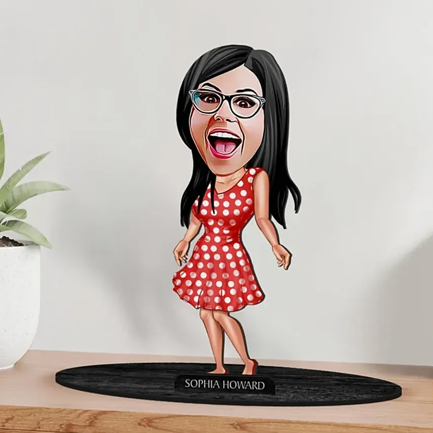Women Caricature: Personalised Gifts for Her