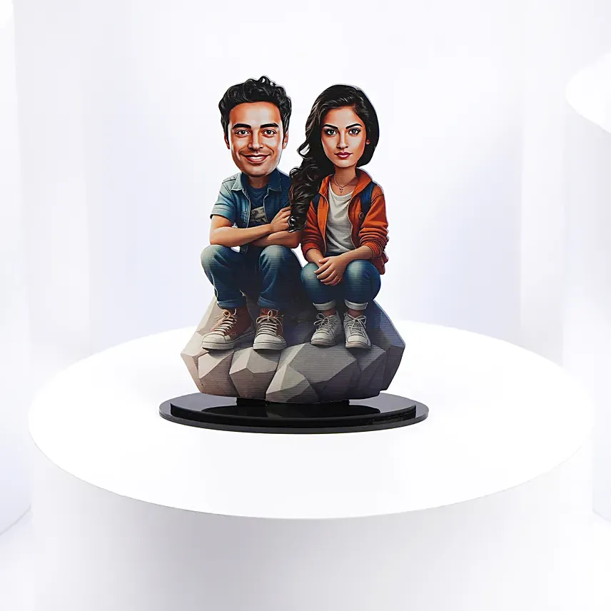 كاريكاتير الأخ ن الأخت: Personalised Caricatures