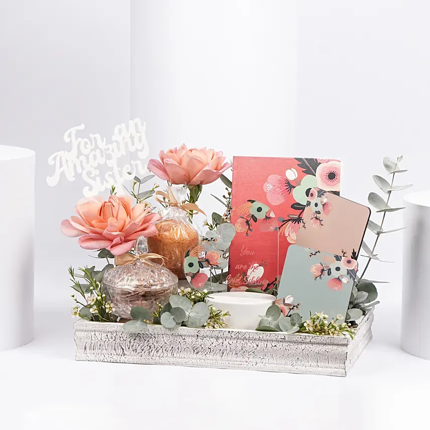 For My Amazing Sister Hamper: Rakhi Gift Hampers