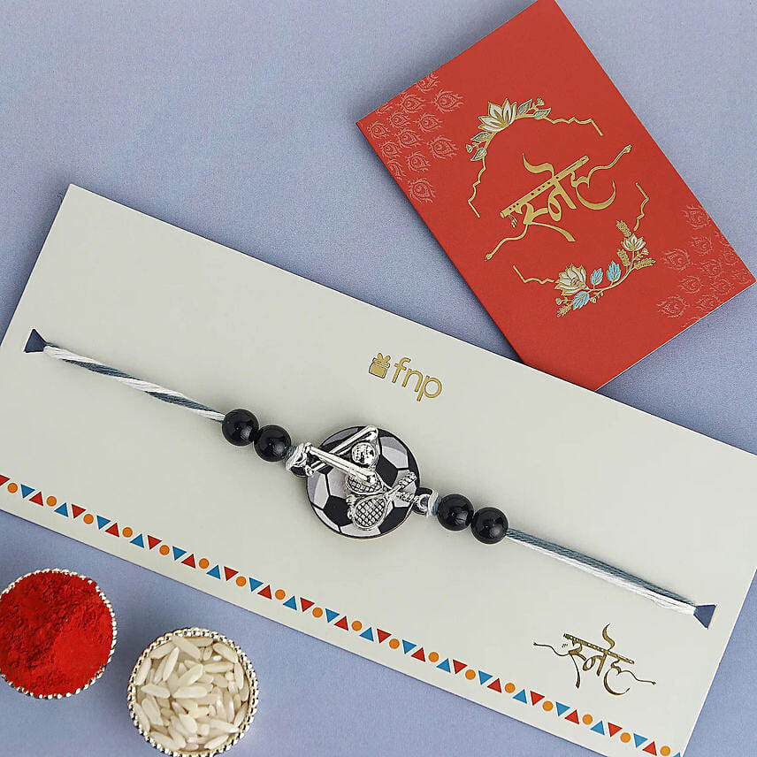 Goal Scorer Football Rakhi: Cartoon Rakhi