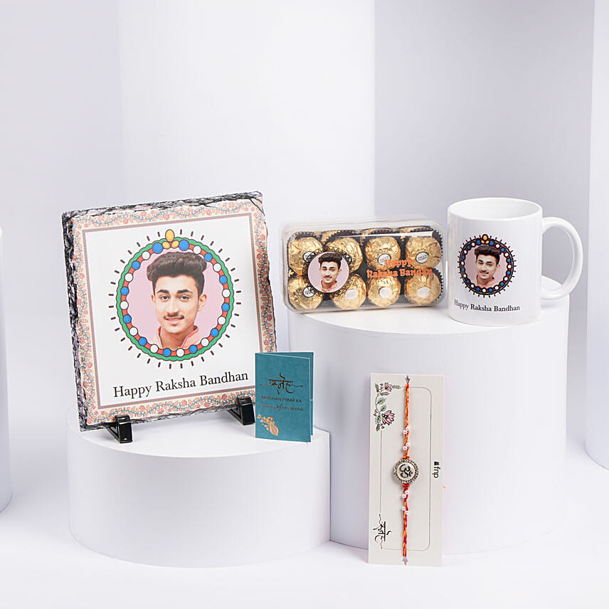 Rakhi with Personalised Gifts: Personalised Photo Frames