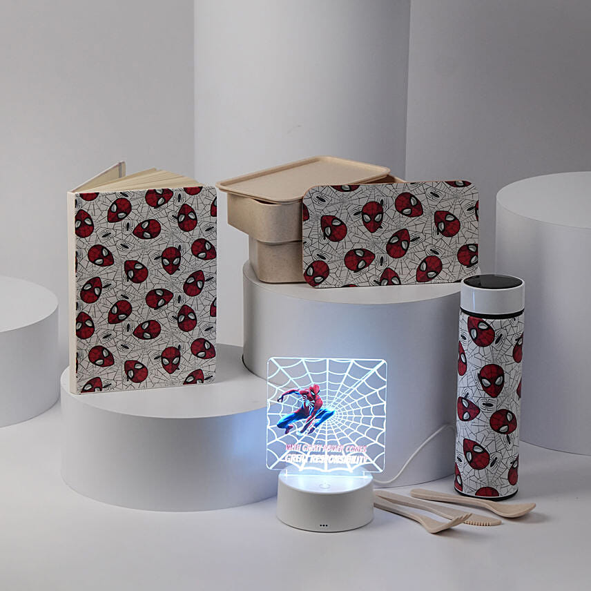 Spider Man Kids Combo: Office-Stationery