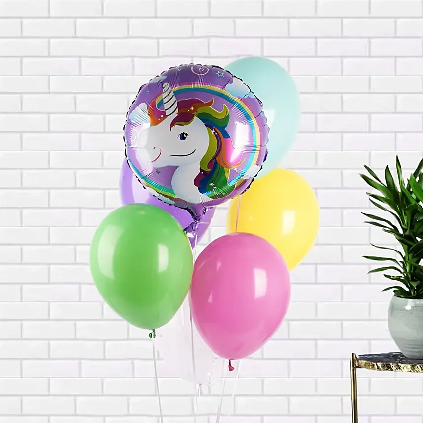 Unicorn Fantasy Balloon Bundle: Balloons