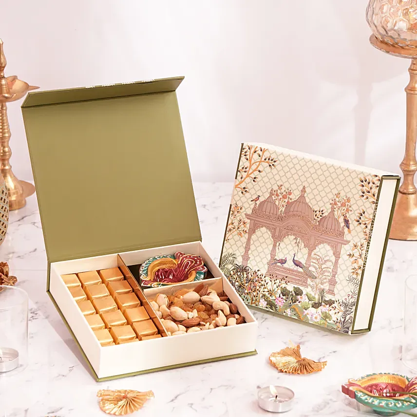 Festive Glow Delight Box: Diwali Sweets