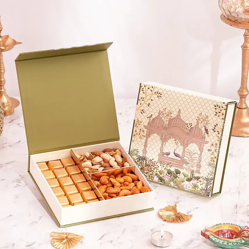 Sweet & Nutty Diwali Box: Diwali Sweets