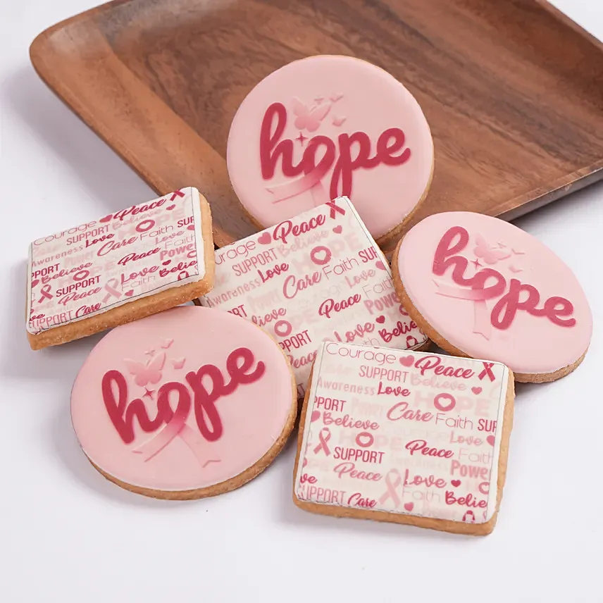 Pink Hope Cookies: Cookies in Dubai