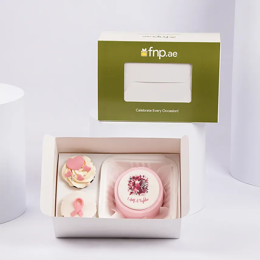 Sweet Strength Box: Breast Cancer Gifts