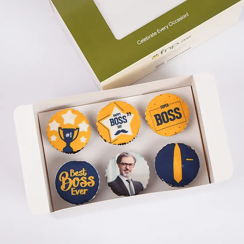 Leadership Bites Cupcake: Customized Photo Cakes