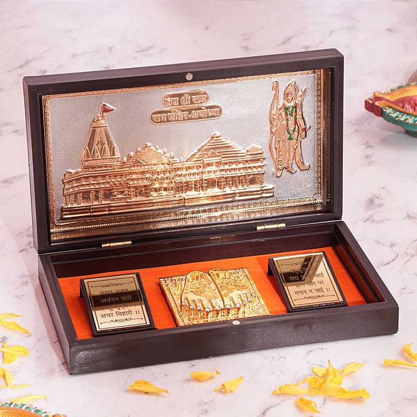 Ram Mandir Premium Gift Box: 