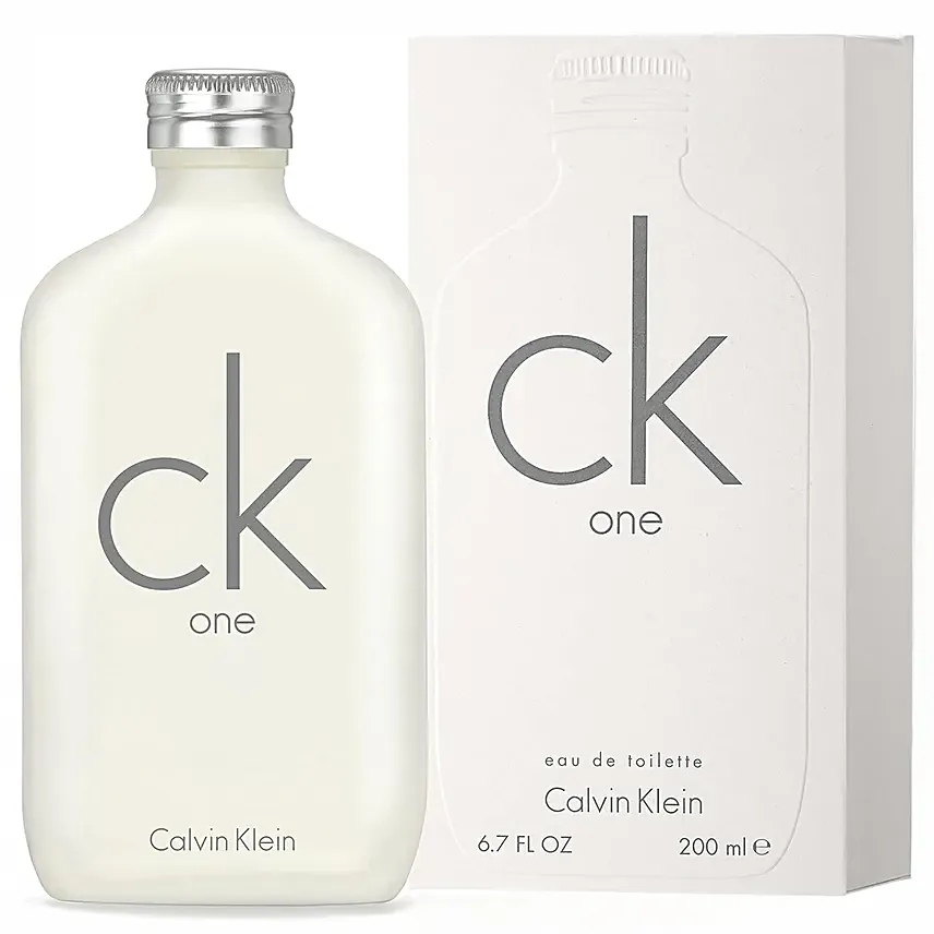 Calvin Klein CK One Perfume for Unisex Eau De Toilette 200ML: Perfumes in UAE