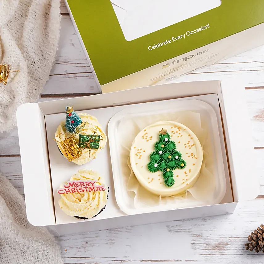 Christmas Tree Bento Cake Box: Christmas Gifts for Kids