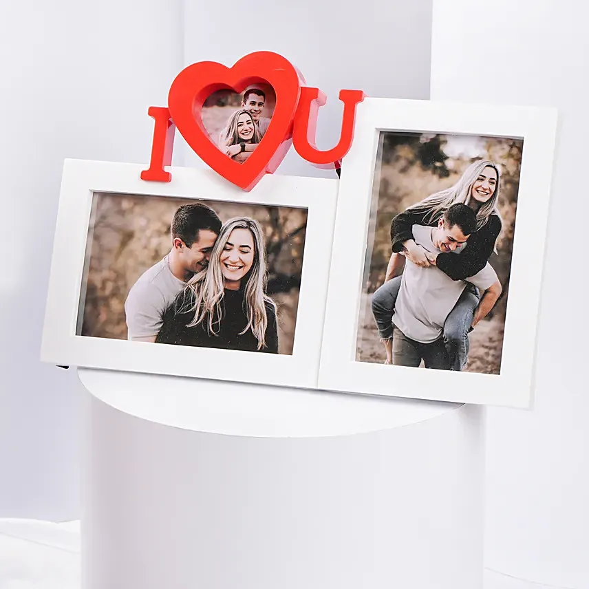 I Love You Collage Frame: هدايا خطوبة