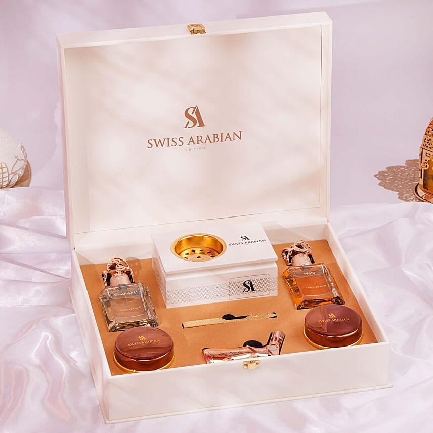 عطور سويس أربيان - بوكس عطر ودخون مميزة وفاخرة: هدايا رمضانية