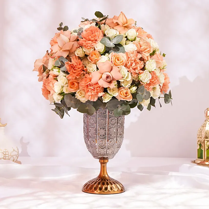 Flowers Symphony Premium Vase: Eid Gifts 