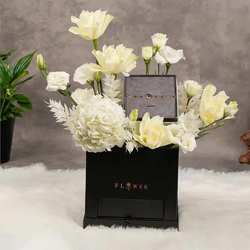 Sandstone Crystal Bracelet Gift Box For Her: Branded Gifts