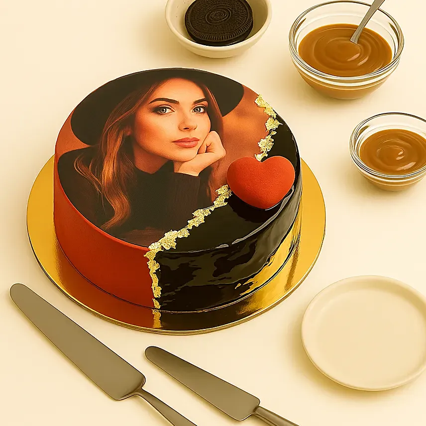 Dream Choco Photo Cake: Cakes Delivery for Her