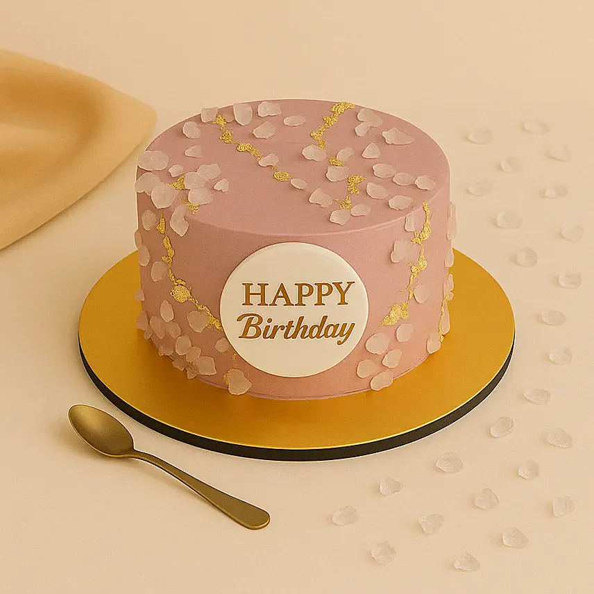 Pink Blossom Celebration: كيك الشوكولاتة