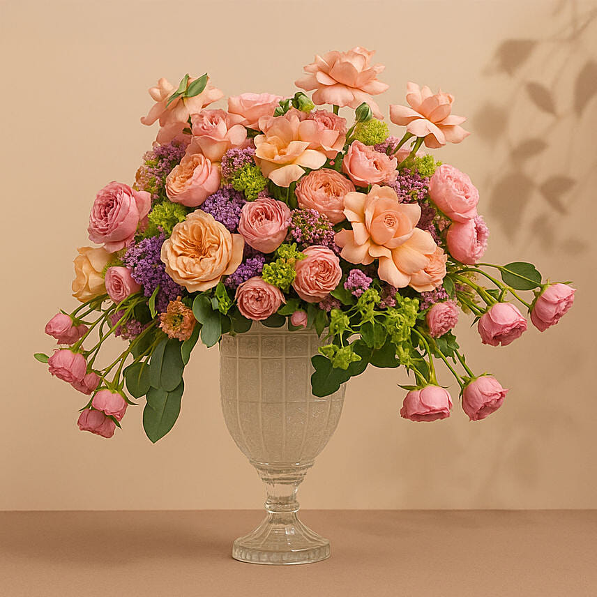 Twilight Court Crown Collection: Pink Flower Bouquets