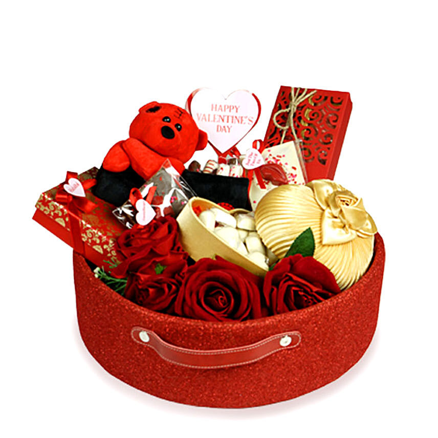 Legendary Love Chocolate Hamper: Send Valentines Day Gifts to Lebanon