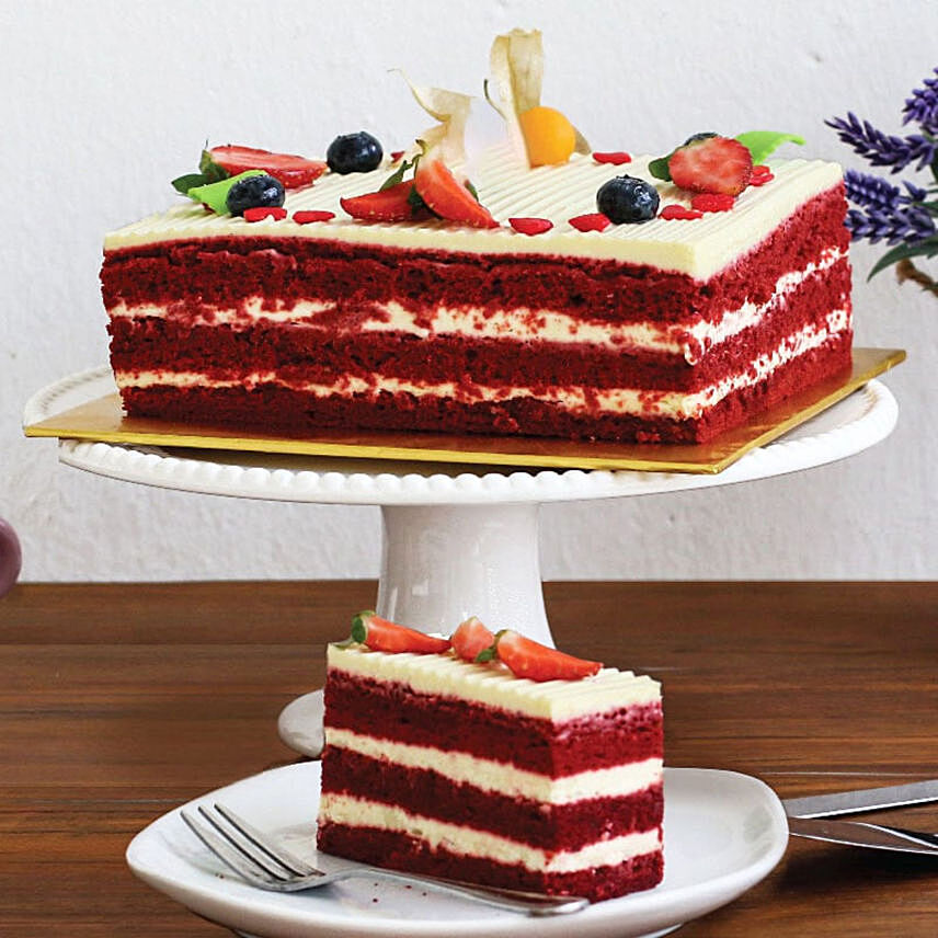 Irresistible Red Velvet Cake: Birthday Cake Delivery