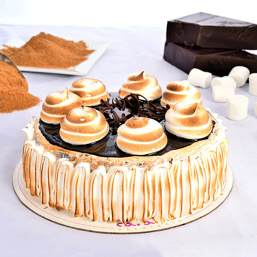 Yummy Chocolate Marshmallow Cake PH: 