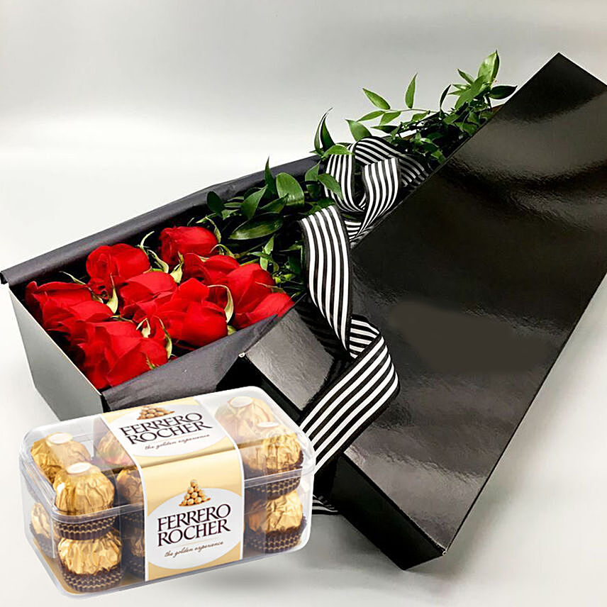 12 Imported Equadorian Red Roses: Valentines Gifts Delivery in Philippines