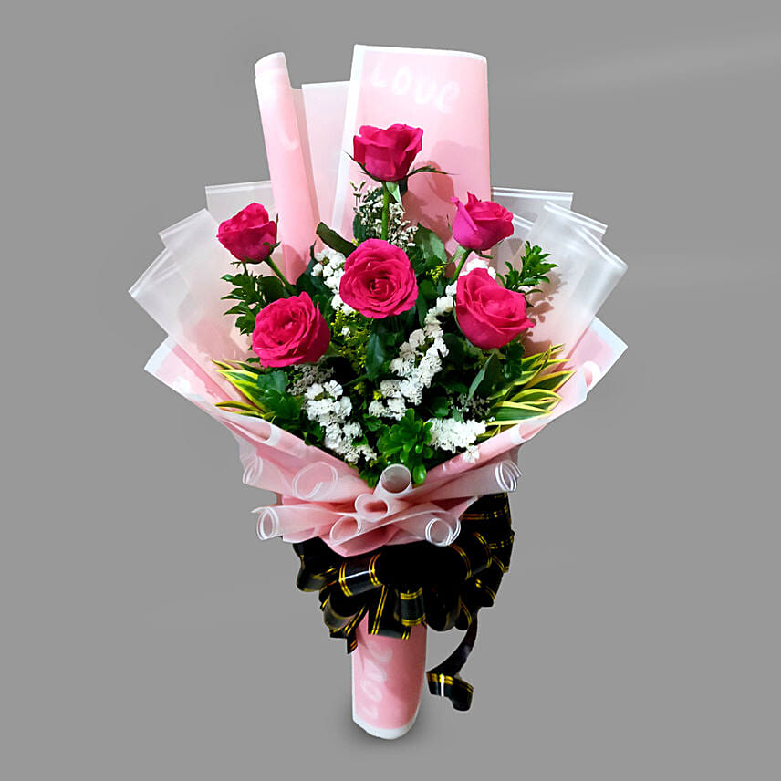 Mesmerising Roses Bouquet: Send Gifts to Philippines