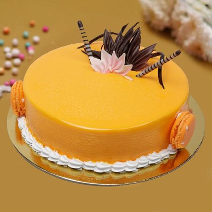 Decadent Mango Cake: 