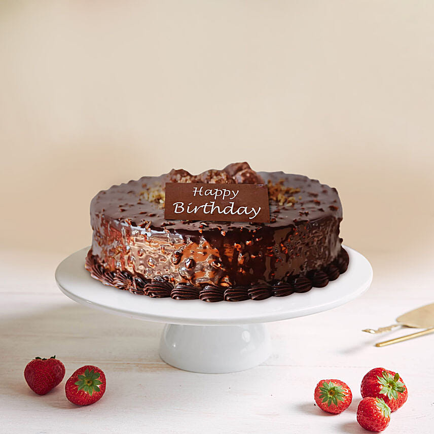 Birthday Rocher Cake: 