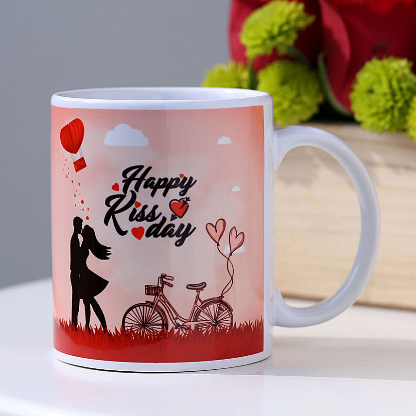 Happy Kiss Day Mug: أرسل هدايا مخصصة إلى قطر