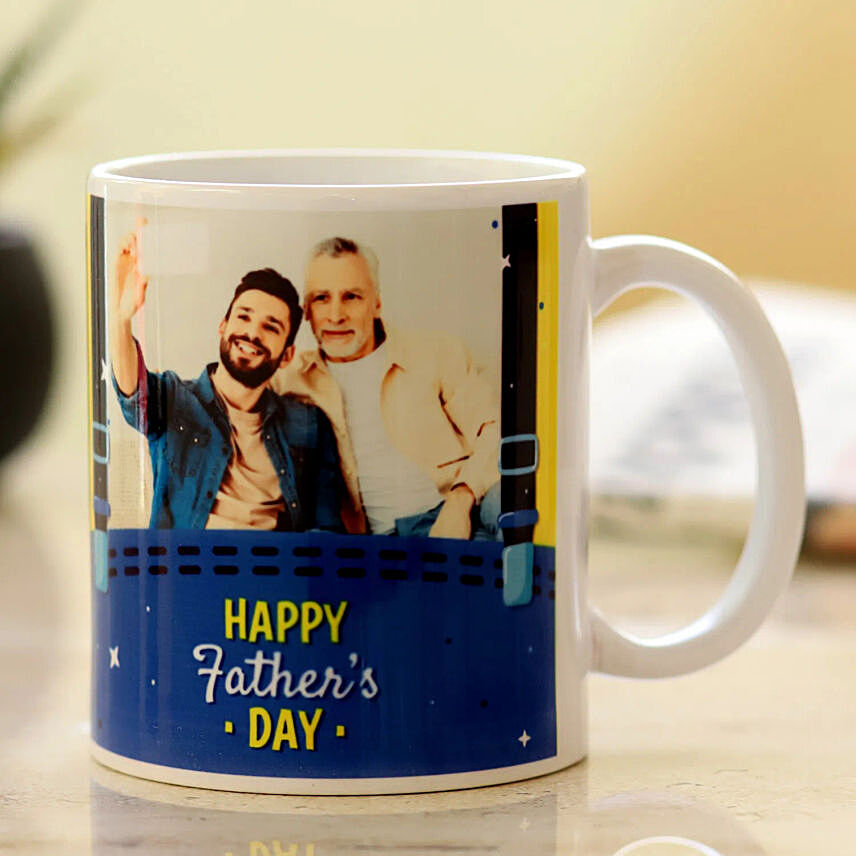 Unique Fathers Day Personalised Mug: 
