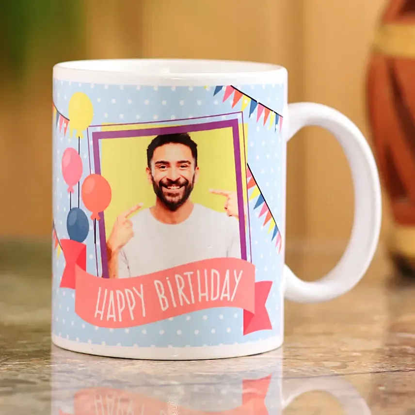كوب سيراميك أبيض مخصص لعيد الميلاد: أرسل هدايا مخصصة إلى قطر
