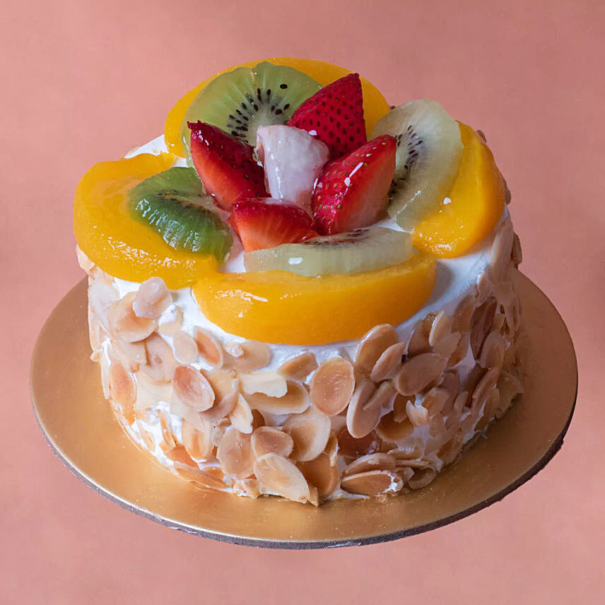 Fresh Fruit Mono Cake: 